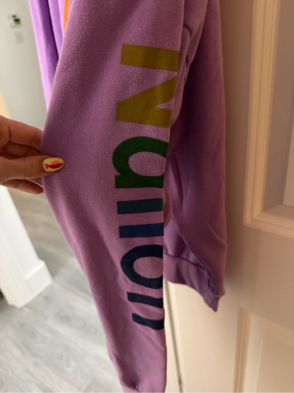 Aviator Nation Purple Sweatshirt - Picture 5 of 7